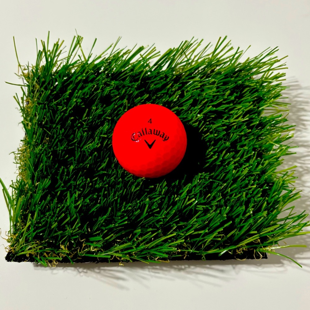 ⛳️3/$15 Callaway Supersoft Matte Red Golf Ball